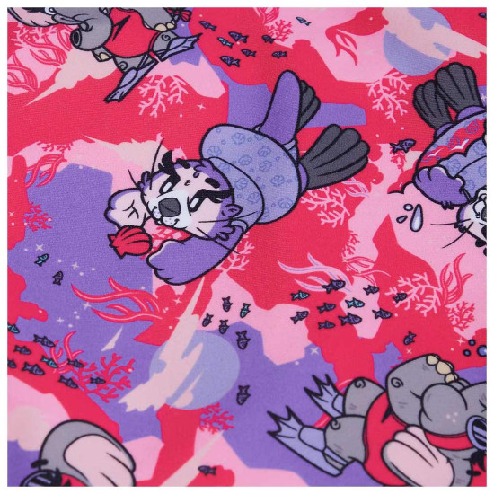 Speedo Παιδικό ολόσωμο μαγιό Printed Frill Thinstrap Speedo Παιδικό ολόσωμο μαγιό Printed Frill Thinstrap